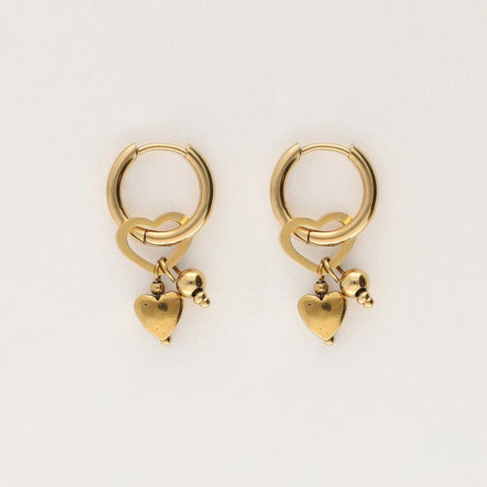Boucles d'oreilles mini avec différents cœurs