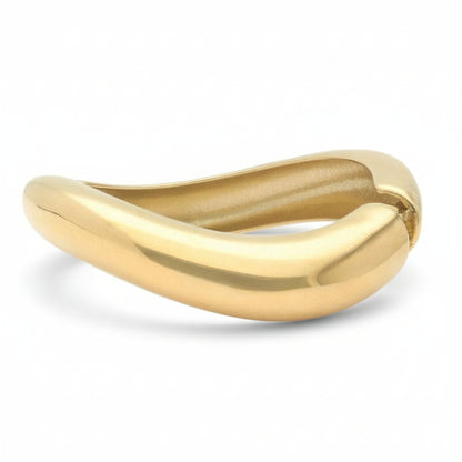 Bracelet jonc maxi spirale