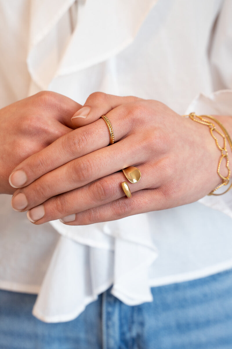 Bague maximaliste creuse - Myjewellery