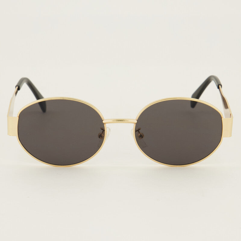 Lunettes de soleil Billie de couleur dorée