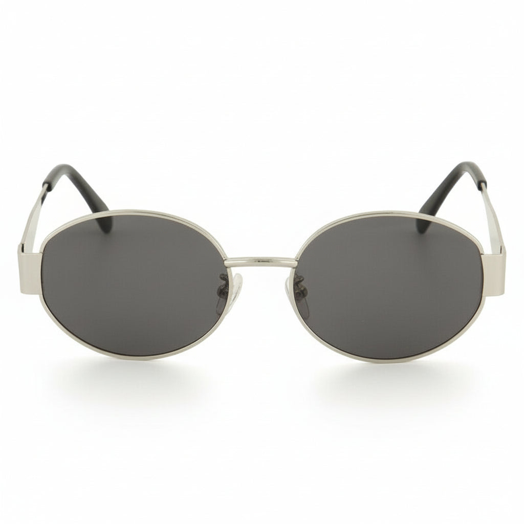 Lunettes de soleil Billie de couleur argentée