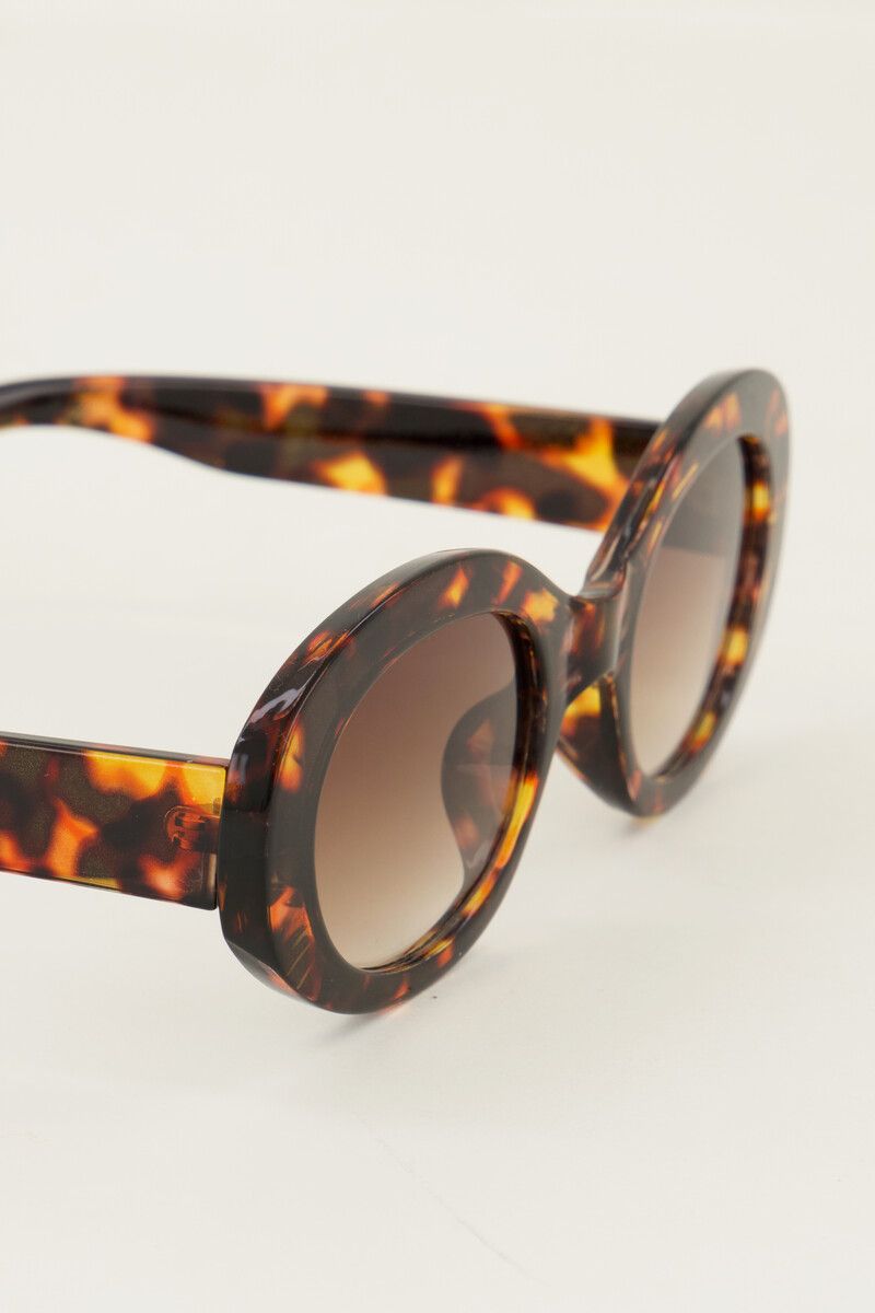 Lunettes de soleil Franq marron