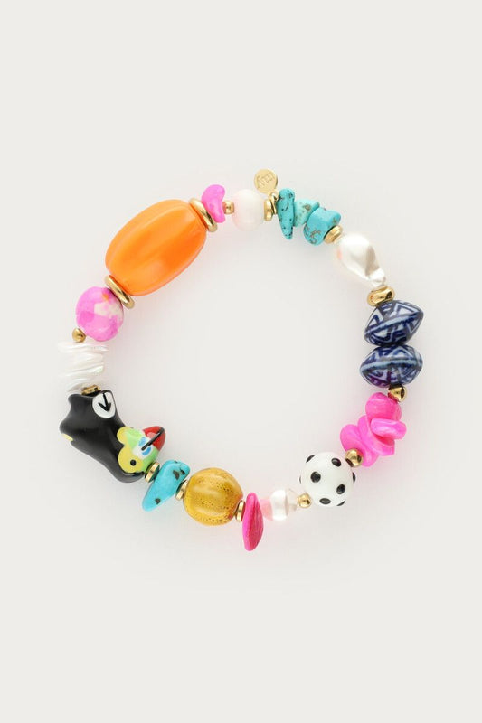 Bracelet extensible Tropical toucan