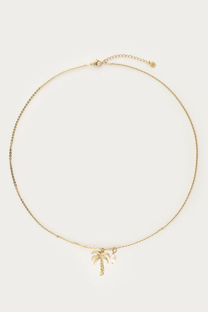 Collier Tropical palmier