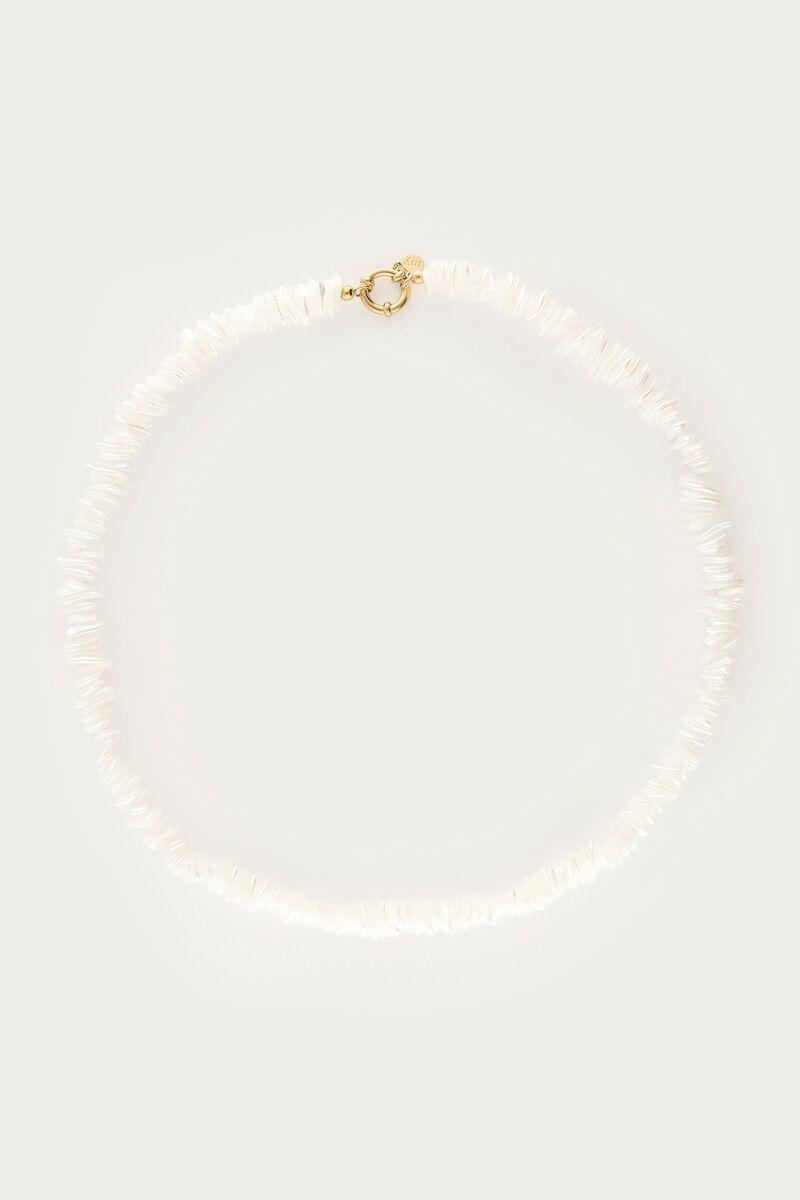 Tropical seashell necklace