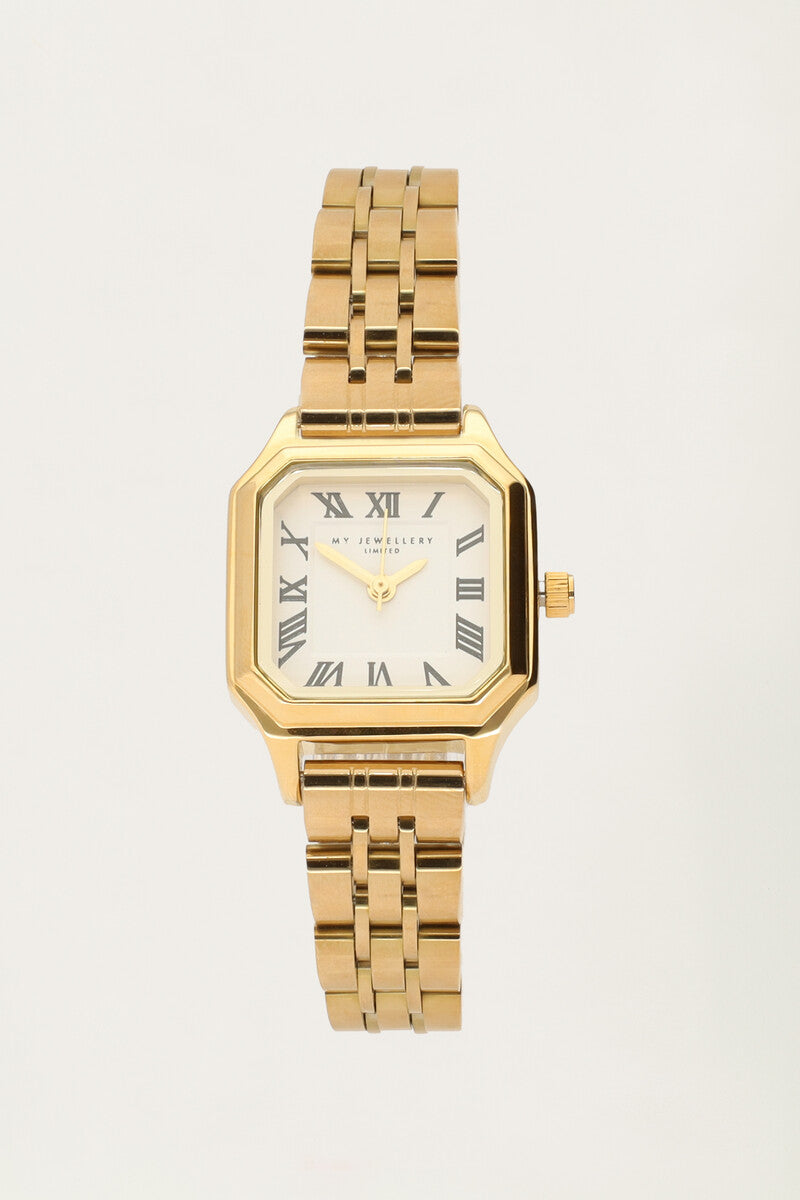 Montre Vintage avec bracelet à maillons