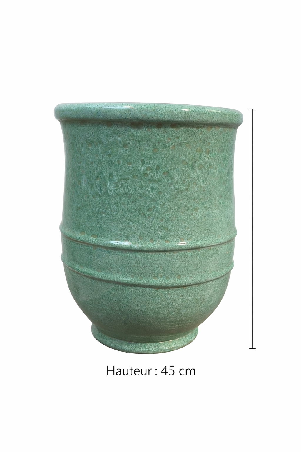Pot extérieur - turquoise 45 cm