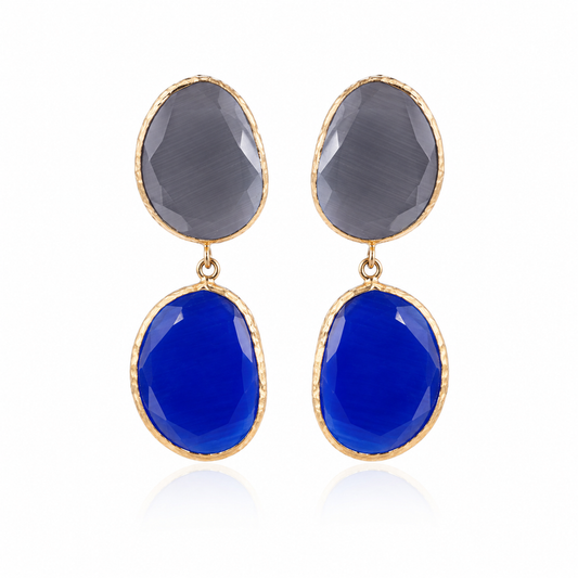 Boucles d'oreilles GRISOBLU