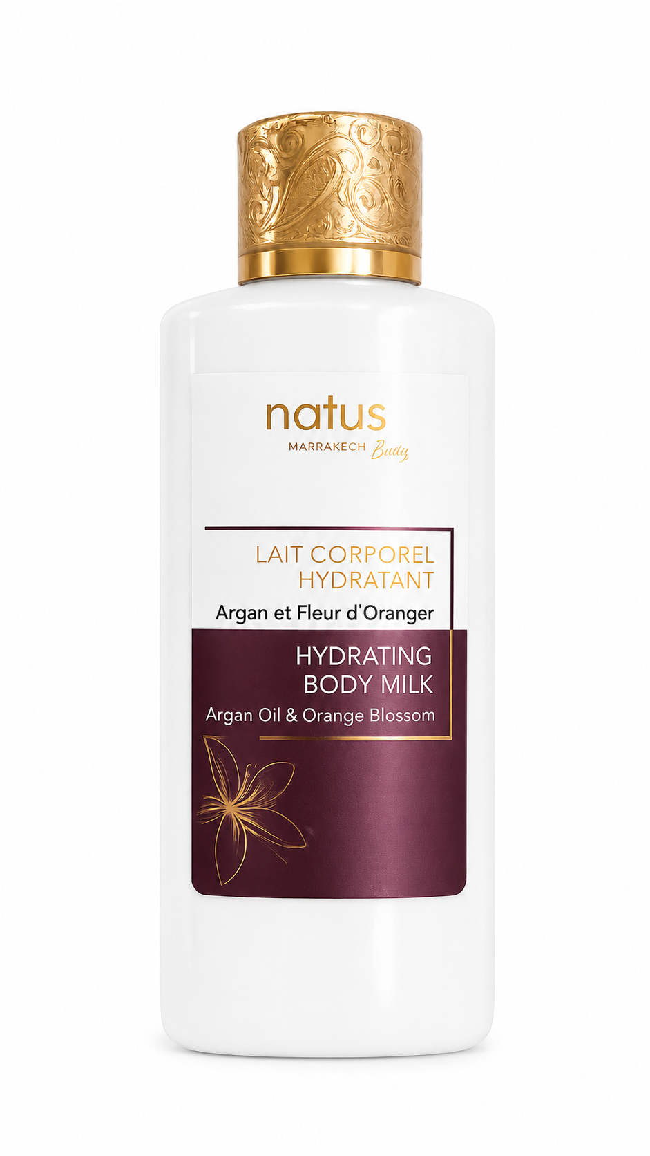Moisturizing Body Lotion with Argan Oil 200ml - Natus