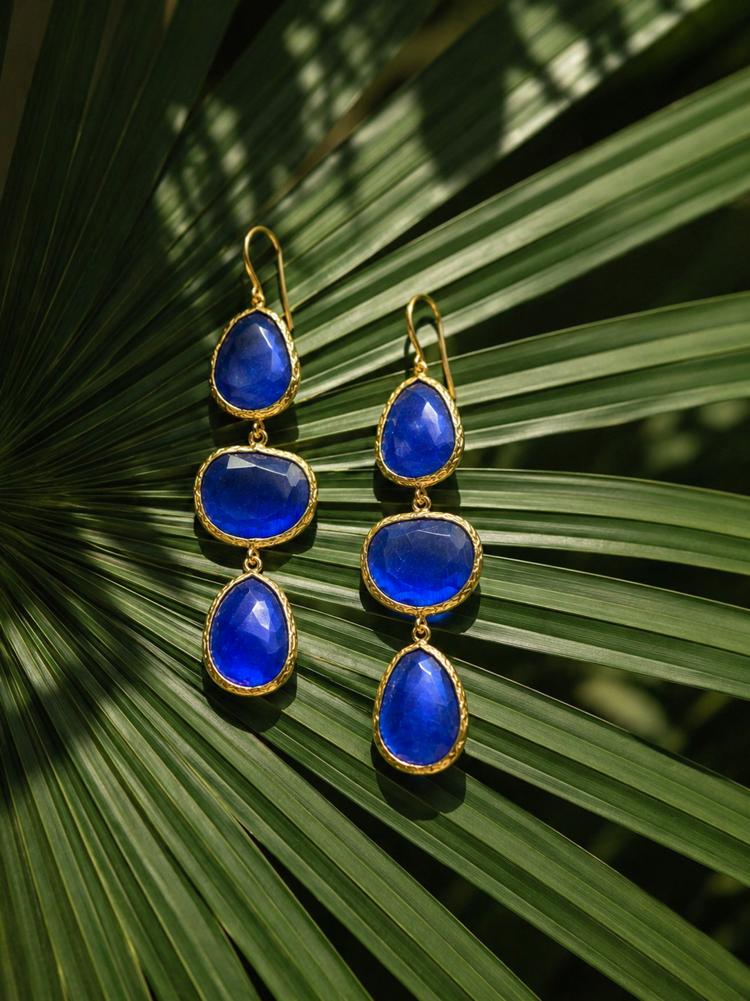 Boucles d'oreilles TRIBLUE