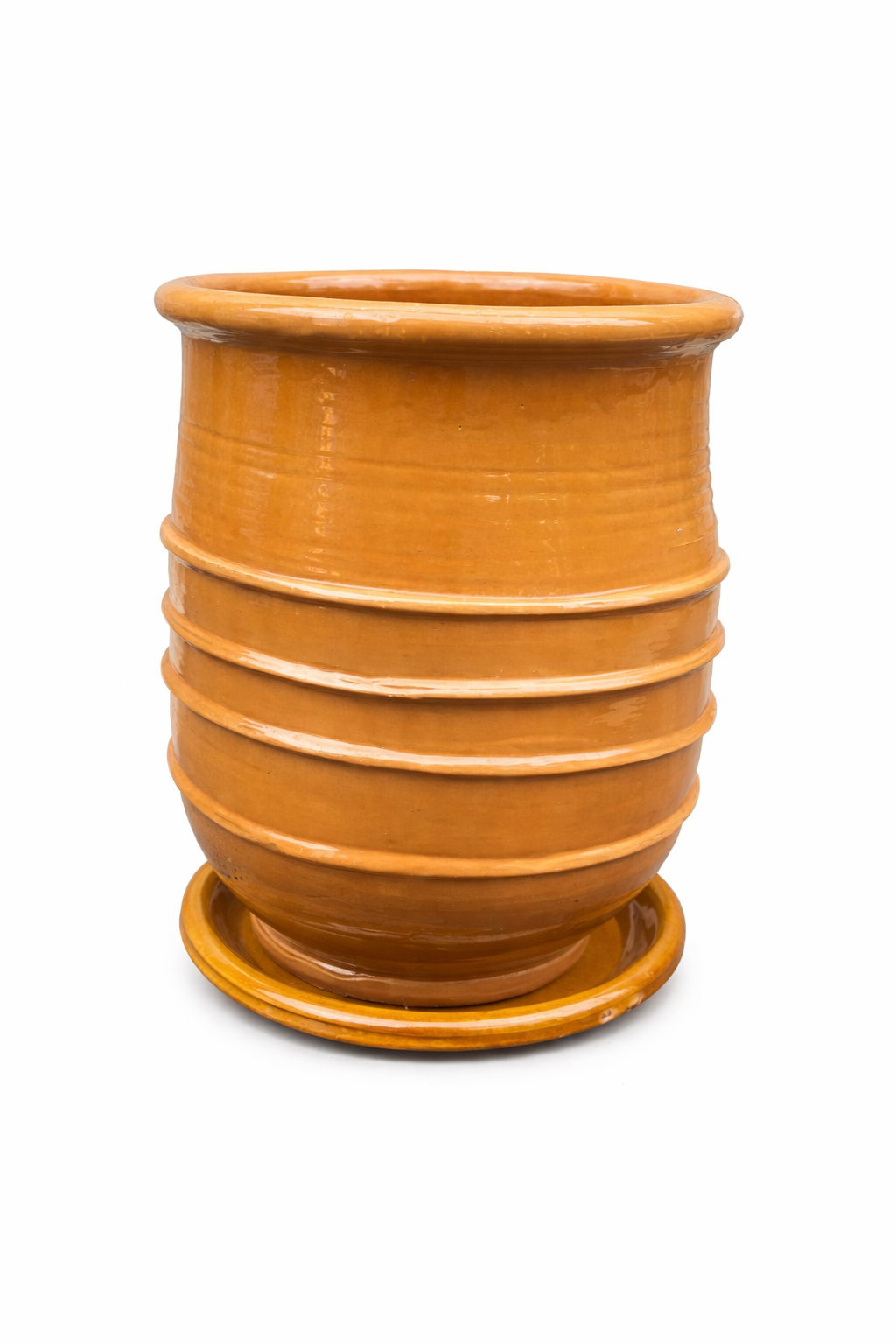 Outdoor Pot - Mustard 55 cm