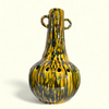 Vase Jaune à Trous
