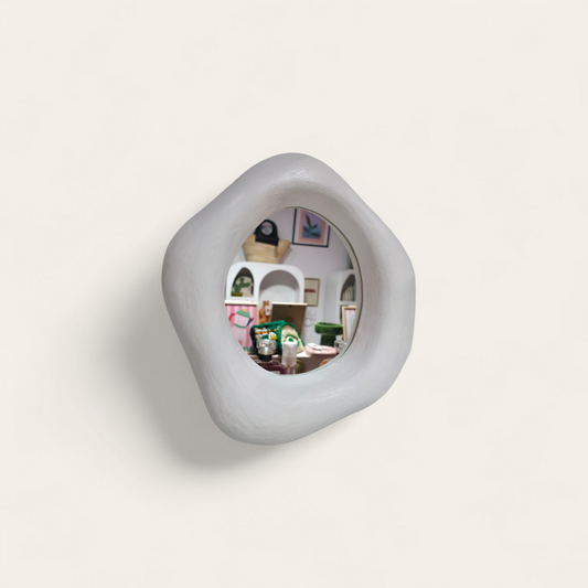 Miroir - Plâtre Blanc XS