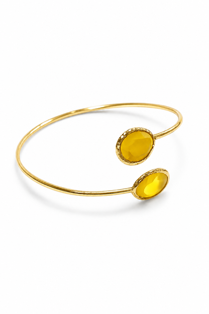 Bracelet cuivre et cristal GIALLIA