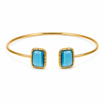 Bracelet cuivre et cristal