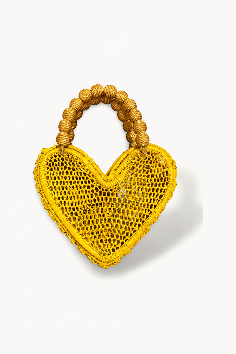 Sac Raphia cœur