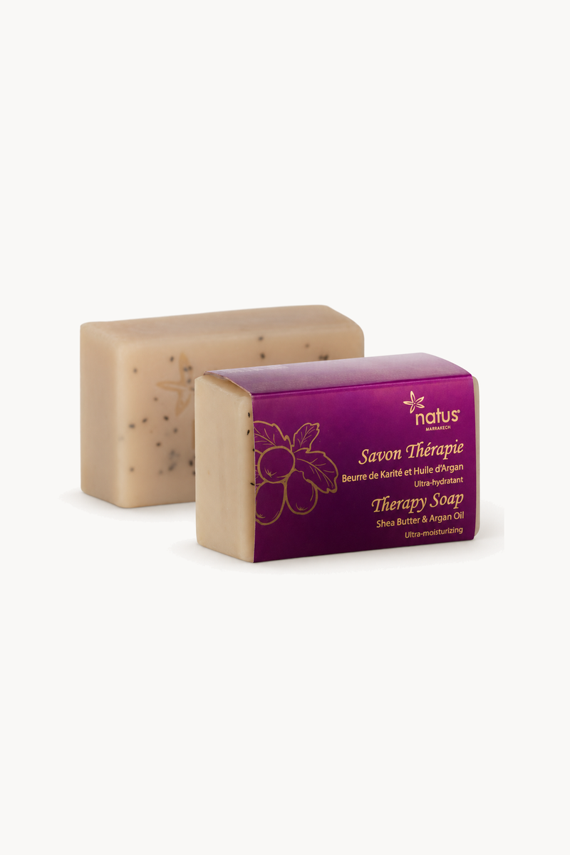 THERAPY SOAP WITH SHEA BUTTER AND ARGAN OIL / ULTRA-HYDRATING