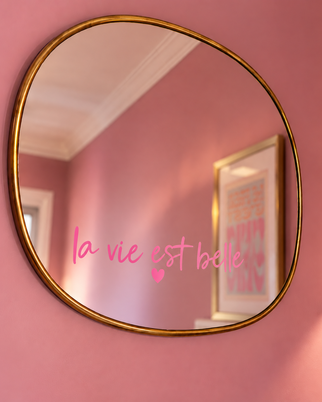 Stickers miroir - La vie est belle