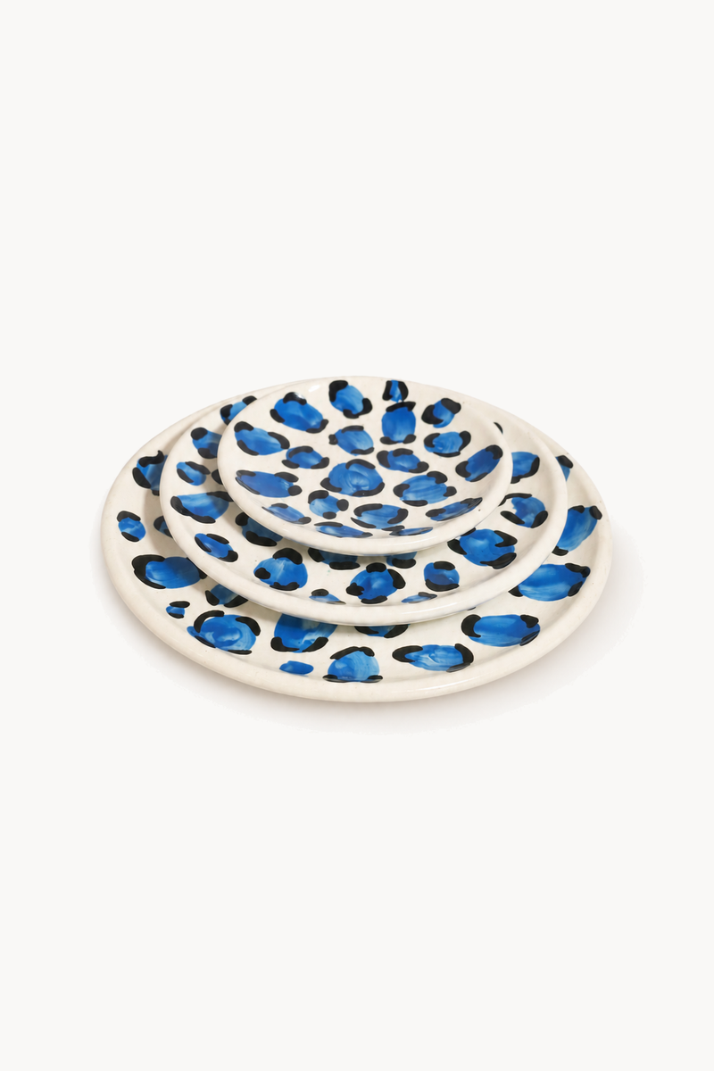 Trio borden LEO blauw