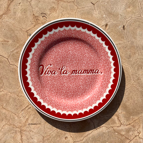 Assiette - VIVA LA MAMMA (16CM)